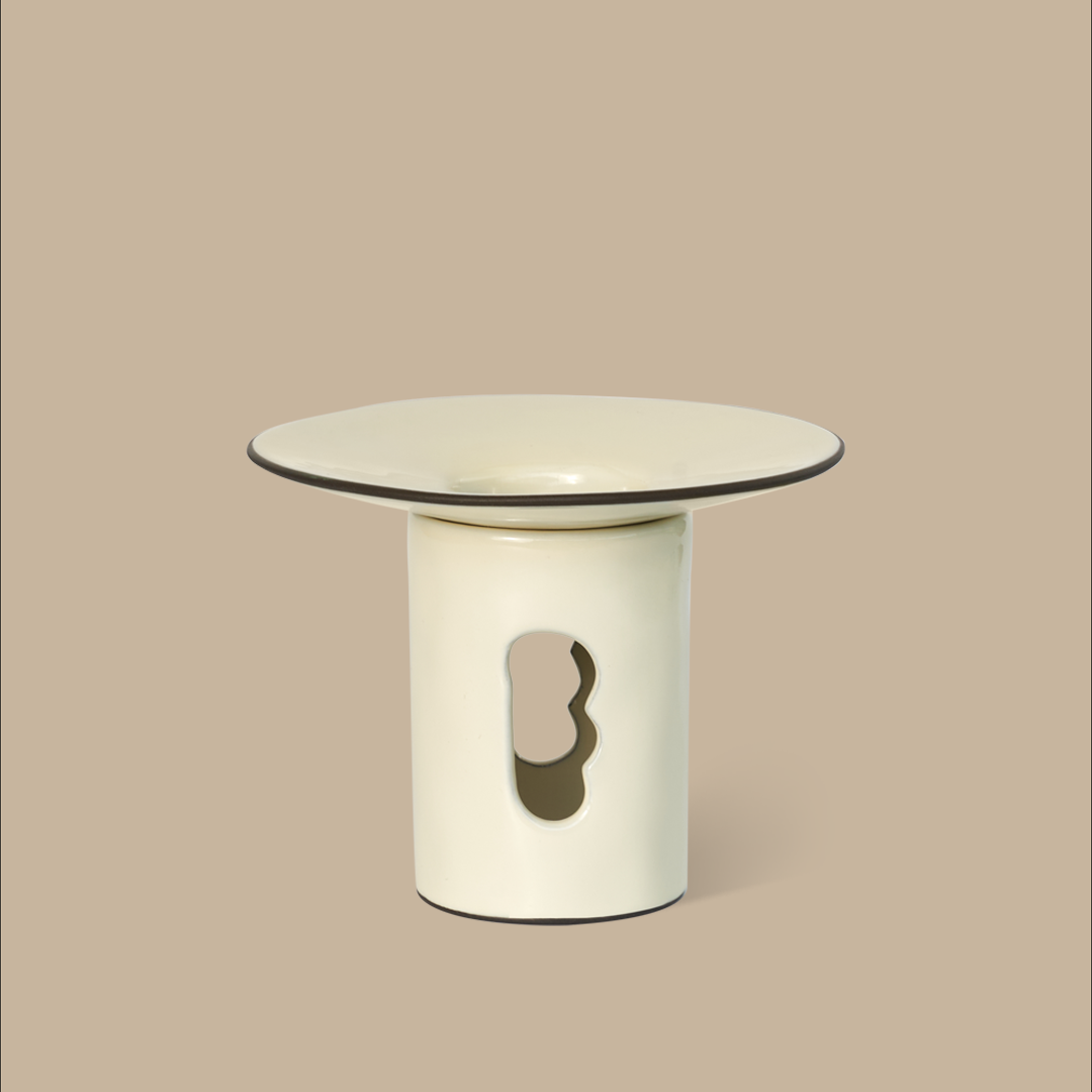 Lumière Oil Burner - Ivory