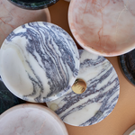 Linea Small Marble Dish - Calacatta Viola